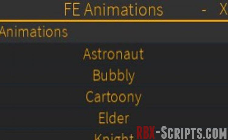 FE Animation Changer
