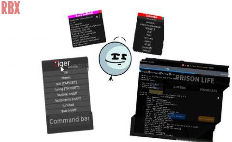 Prison Life Top 4 Admin Commands Script
