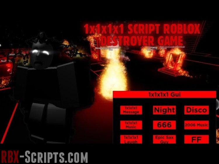 1x1x1x1 ROBLOX GAME DESTROYER SCRIPT || RAGDOL ENGINE || Arceus x Script