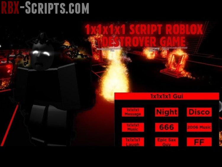 1x1x1x1 ROBLOX GAME DESTROYER SCRIPT || RAGDOL ENGINE || Arceus x Script