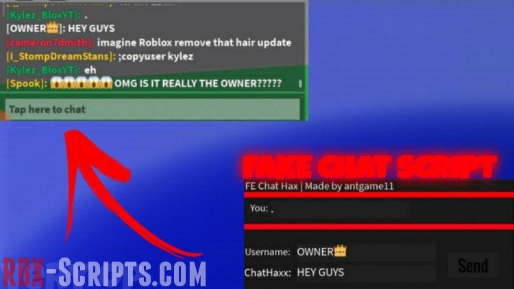 Roblox chat hax Chat Hax