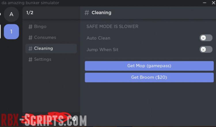 Da Amazing Bunker Simulator Script